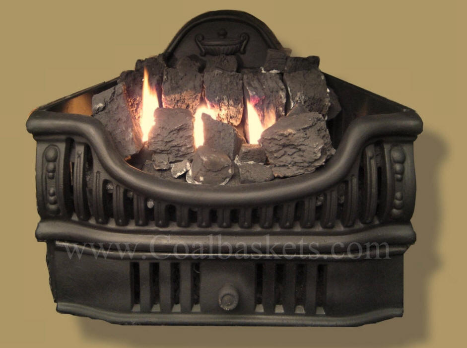 Vent Free Low Cut Coal Basket Old Salem Collection